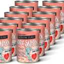 Evanger's Against The Grain Nothing Else! 100% Salmon Dog Food 12 Count, 11 oz Each Single-Ingredient Meatball Texture in Natural Broth Wet Dog Food Grain & Gluten Free, BBD: DEC/2028