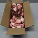 Ranunculus Artificial Flowers 18 Pcs, Faux Silk Mini Peonies Bulk Flowers for Vase, Fake Wedding Filler Flowers for DIY Bouquets, Centerpieces Arrangements Bridal Shower Decor, Dusty Rose