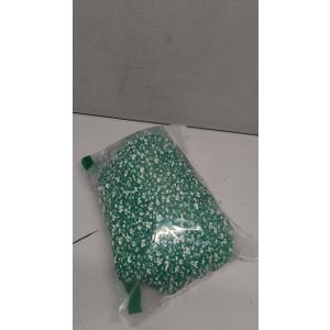 PRETTYGARDEN Bodycon Midi Dresses 2025 Summer Floral Puff Sleeve Mermaid Cocktail Baby Shower Photoshoot Maternity Dress (X-Large, Green)