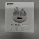 Open Ear Clip Wireless Earbuds Bluetooth 5.4, Lightweight Comfort Sports Bone Conduction Headphones Built-in Mic for Clear Audio, Stable Fit Earphones 24H Play-Beige