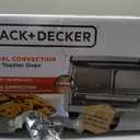 BLACK+DECKER TO1313SBD Toaster Oven, 15.47 Inch, Silver