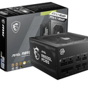 MSI MAG A850GL PCIE5, Fully Modular Compact Gaming 850W Power Supply, 80+ Gold, ATX 3.1 & PCIe 5.1 Ready, Native Dual-Color 12V-2x6 Cable