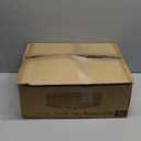 20 Inch Fandelier Ceiling Fan with Light, Crystal Chandelier Ceiling Fans, Caged Ceiling Fan with 6-Speeds, 1/2/4/8H Timer, Quiet DC Motor, Black Flush Mount Ceiling Fans for Bedroom, Living Room