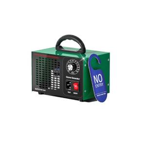 Ozone Generator 45,000mg/h, Industrial/Home O3 Air Purifier Deodorizer for Areas of 2500 Square Feet - High Capacity Ozone Machine Air Ionizer Odor Clean for Rooms, Smoke, Cars, Pets (Green)