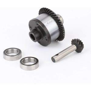 RCAWD Metal Rear Diff Set 40T Diff Gear w/ 14T Input Gear for 1-10 Losi Baja Rey Hammer Rey U4 Upgrade Parts