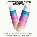 Pacifica Pineapple Curls, Curly Hair Shampoo & Conditioner Set Strand Defining Care for Wavy & Coily Hair Reduces Frizz Sulfate Free Clean Beauty Dermatologist Tested, Vegan & Cruelty-Free