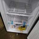 Midea MRU03M2ABB Upright Freezer, 3.0 Cubic Feet Mini Freezer, For Kitchen Apartment Office Basement or Dormitory, Black