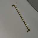 5 Pack Appliance Pull 12 Inch Solid Kitchen Cabinet Handles Brushed Brass Cabinet Pulls Gold Drawer Pulls Cabinet Hardware Kitchen Handles for Cabinets Cupboard Handles