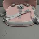 UBRAVOO Baby Booster Seats, Toddler Booster Seat for Dining Table with Adjustable Straps, Portable Compact Portable Baby Chair for Dining and Travel (Pink)