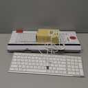 seenda Bluetooth Keyboard and Mouse Combo for Mac, SKM64-2 Rechargeable Slim Wireless Keyboard Mouse Compact, 3 Multi-Device Connection, Compatible for Mac, MacBook Pro/Air, iPad, Black Gray