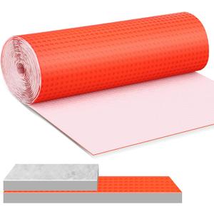 Uncoupling Membrane for Tile 1/8''(3mm) Thick Waterproofing Membrane Crack Prevention Anti Fracture Flooring Underlayment for Bathroom Shower Kitchen Basement(108 Sqft)