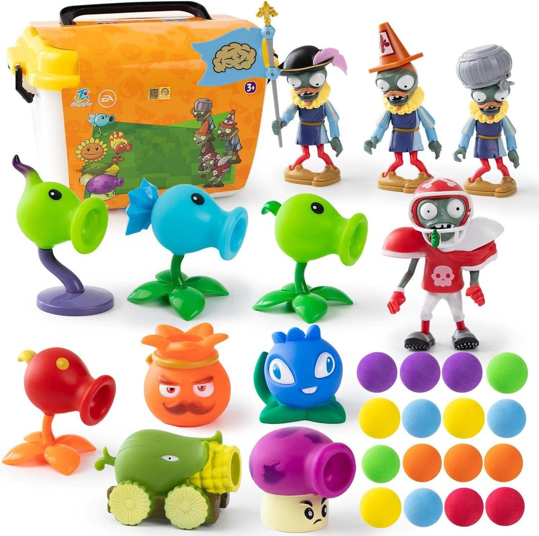 Maikerry PVZ Toys 12pcs Action Figurines Set Game Great Birthday Christmas for Boys and Girls