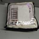 FantasDecor 4 Piece Sofa Velvet Couch Covers for 3 Cushion Stretch Slipcover with Individual Seat Cushion Elastic Furniture Protector for Pets, Machine Washable (Sofa, Ivory)