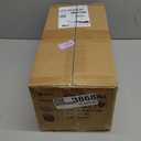 Slim Storage Cart 4 Tier Laundry Cart with Wheels, Narrow Metal Kitchen Rolling Carts Bathroom Organizers Storage Shelf with Wood Rack and Handle for Small Space (White)