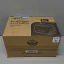 MELLERHOME Retro Toaster 2 Slice, 7 Browning Levels, 3 Functions (Reheat, Defrost, Cancel), Removable Crumb Tray, Under Base Cord Storage, White Toaster Kitchen Appliances