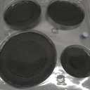 Gas Stove Burner Cap Set - 4pcs Metal Cooker Hat Replacement Kit, Burner Covers for Electric Stove, Includes 1 Large, 2 Middle, and 1 Small Cap