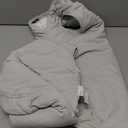 0.5 Tog 1.0 Tog Baby Sleep Sack, Unisex Cotton Toddler Sleeping Sack for Babies, 2-Way Zipper Baby Wearable Blanket (3-6 Months, Light Gray) XS