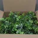 ERINGOGO Artificial Eucalyptus Stems Fake Plant Hanging Greenery Vines Faux Eucalyptus Garland Easy to Maintain Decor