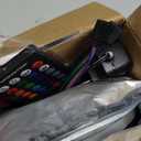 Monster 100' RGB LED Light Strip Indoor: 100ft Multicolor USB Powered Tape Lights, 540 LEDs, 4 Settings, CR2025 Battery