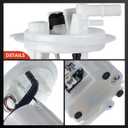 A-Premium Electric Fuel Pump Module Assembly with Pressure Sensor Compatible with Kia Optima 2012-2015 & Hyundai Sonata 2011-2014, L4 2.4L, Gas, Naturally Aspirated
