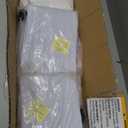 2 Pack Kids Teepee Tent with Mattress,Fitted Sheet,Light String,Washable Natural Cotton Toddler Play Tent for Girls Boys Indoor Outdoor Sleepover Slumber Birthday Party(White)