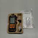 Manometer, Dual Port Digital Manometer -100~200kPa, 10 Units, 7 Adapters, HVAC Gas Pressure Tester with Backlight LCD Display, Data Hold/Record, Flashlight (Standard)