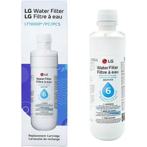 LG LT1000P - 6 Month / 200 Gallon Capacity Replacement Refrigerator Water Filter (NSF42, NSF53, and NSF401) ADQ74793501, ADQ75795105, AGF80300704, or AGF80300705 White