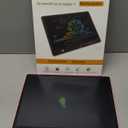 LCD Writing Tablet,16 Inch Colorful Screen Rechargeable Doodle Board Toddler Educational Toys for 3 4 5 6 Years Old Boys Girls Reusable Portable Drawing Tablet Christmas Toys Gifts for Kids (Pink)