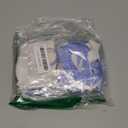 BEISHIDA 116 PCS A-Z DIY Letter Banner Kit Make Your Own Banner Glitter Blue Including 111 Letters and Numbers 3 Rope and 2 Threading Device,Customized for Birthday Graduation Wedding Party Decor