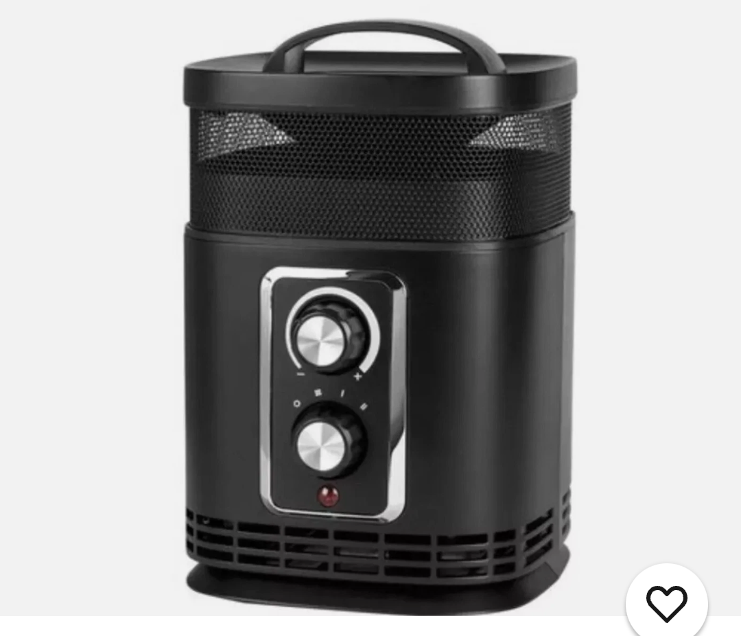 PROFUSION HEAT 360 Surround SPACE HEATER ELECTRIC 2 HEAT SETTINGS 750W/1500W