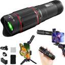 40X Monocular-Telescope Smartphone Monoculars for Adults High Definition for Music Concert,Wildlife Bird Watching Travel Camping Hiking
