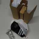 Veise KS02A Fingerprint Keyless Entry Door Lock, Auto Lock, Electronic Keypad Deadbolt for Front Door, Biometric, Anti-Peeping Password, Easy Install, Matte Black