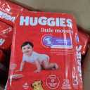 Huggies Size 3 Diapers, Little Movers Baby Diapers, Size 3 (16-28 lbs), 168 Count (6 Packs of 28),