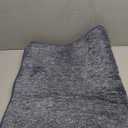 HQAYW 2x6 Soft Runner Rug for Hallways, Thickened Memory Foam Small Throw Bedside Rugs for Bedroom Living Room, Low Pile Washable Non Slip Carpet for Teens Kids Nursery Dorm Decor, Navy Blue