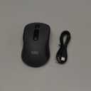 XBG B15pro Wireless Bluetooth Mouse, Bluetooth 5.0/ 4.0 & 2.4G Tri-Mode, Type-C Rechargeable with LED Screen Display, Ergonomic Silent Click for Laptop/ PC/ Tablet, Multi-Device & Office Use