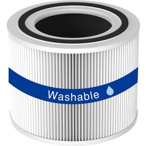 Core 300  Replacement Filter for LEVOIT Core 300, Core 300S and Core 300-P Air Purifier, 3-in-1 H13 True HEPA Filter with High-Efficiency Activated Carbon for Core300-RF, 1 Pack