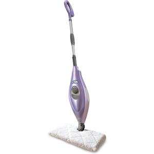 Shark S3501 Steam Pocket Mop Hard Floor Cleaner, With Rectangle Head and 2 Washable Pads, Easy Maneuvering, Quick Drying, Soft-Grip Handle and Powerful Steam, Purple