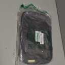 BAGSMART Toiletry Bag Travel Bag with Hanging Hook, Water-resistant Makeup Cosmetic Bag Travel Organizer for Accessories, Shampoo, Full-size Container, Toiletries (Black, Medium)