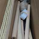 3-in-1 Triangle Cat Scratching Board, 24.8-Inch Tall Sisal Scratcher Post for Indoor Cats, Replaceable Scratching Pad & Durable Wooden Stretching Ramp for Sofa Wall House, 2 Pack