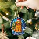 3 x Goldendoodle Christmas Ornament 2025  Goldendoodle Gifts for Women, Goldendoodle Ornament for Christmas Tree, Dog Lovers Holiday Decoration