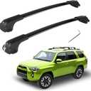 220lbs Roof Rack Cross Bars Compatible with Toyota 4Runner 2010-2024(NOT for 2025), Adjustable Aluminum Heavy Duty Lockable Crossbars for Rooftop Cargo Luggage