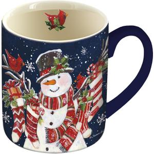 Lang, Snowman and Stockings Coffee Mug