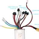 36V 350W Electric Bicycle Brushless Controller, Aluminum Alloy Brushless Motor Speed Lithium Battery Control for E Bikes Scooter 36V 350W