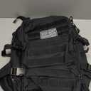 LHI Military Tactical Backpack for Men and Women 45L Army 3 Days Assault Pack Bag Large Rucksack with Molle System - Black