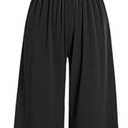 ANRABESS Womens Jumpsuits Dressy Summer Casual One Piece Outfits High Neck Tank Top Wide Leg Pants Rompers Jumper Pockets. Large