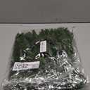 48 Pieces Christmas Garland Ties Artificial Pine Needles Santa's Factory Garland 12 x 1.6 Inch Faux Pine Stems Twist Ties Greenery Stems Decorative Tree Branches Wreath Xmas Holiday Party Supply