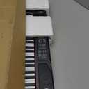 88 Key Piano Keyboard, Semi Weighted Electronic Digital Piano with Music Stand, Power Supply, Sustain Pedal, Bluetooth, Stand, MIDI, for Beginner Professional at Home, Stage