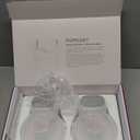 Momcozy S9 Pro Upgraded Wearable Breast Pump, Hands-Free Design with Extended Battery Life & LED Display, Double Electric Portable Pump with 2 Modes & 9 Levels, 24mm, 2-Pack, Gray