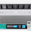 Hisense WCT08W25A Window Air Conditioner, 8,000 BTU, White