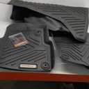 YITAMOTOR Floor Mats Fit for Mazda CX-50 2023-2025Not for Hybrid, All-Weather TPE 1st, 2nd Row, and Trunk Mats - Black